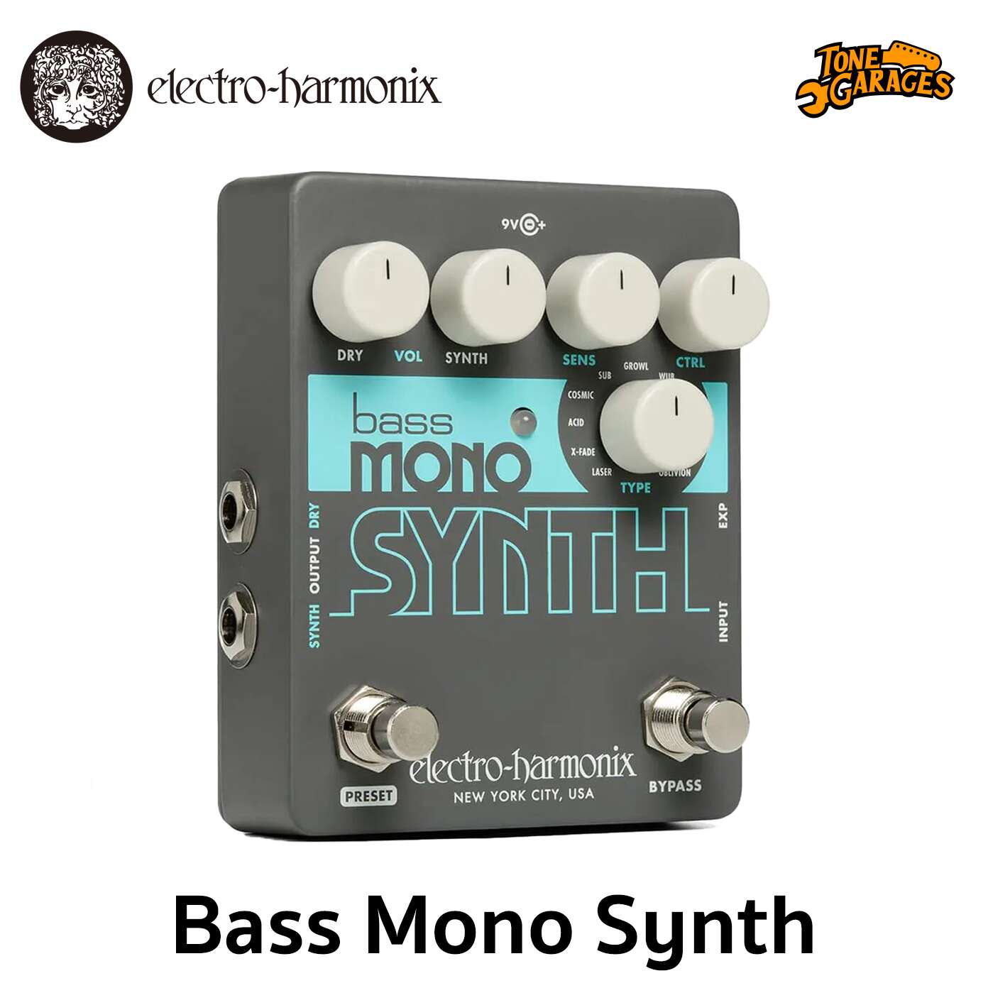 Electro Harmonix Bass Mono Synth Bass Synthesizer เอฟเฟคเบส – Tone