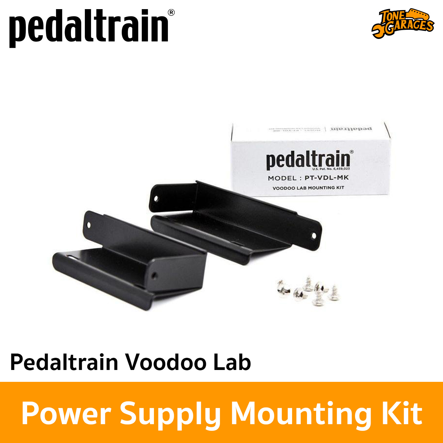 Pedaltrain Voodoo Lab Power Supply Mounting Kit (PT-VDL-MK) – Tone