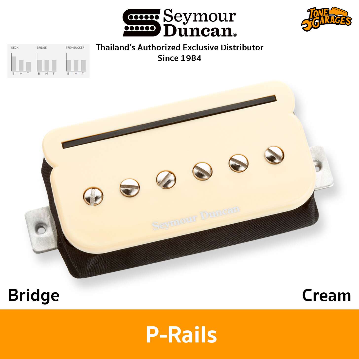 Seymour Duncan P-Rails® (SHPR-1) – Tone Garages