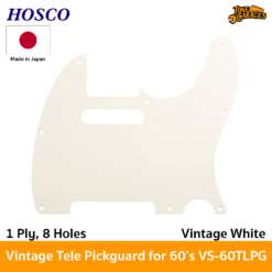 HOSCO Vintage Pickguard for Fender Telecaster '60 Cream H-VS-60TLPG/VW