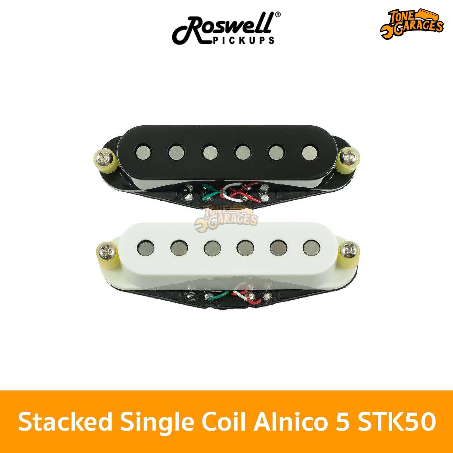 Roswell  stk-50-wh ノイズレスシングルコイル型ピックアップ