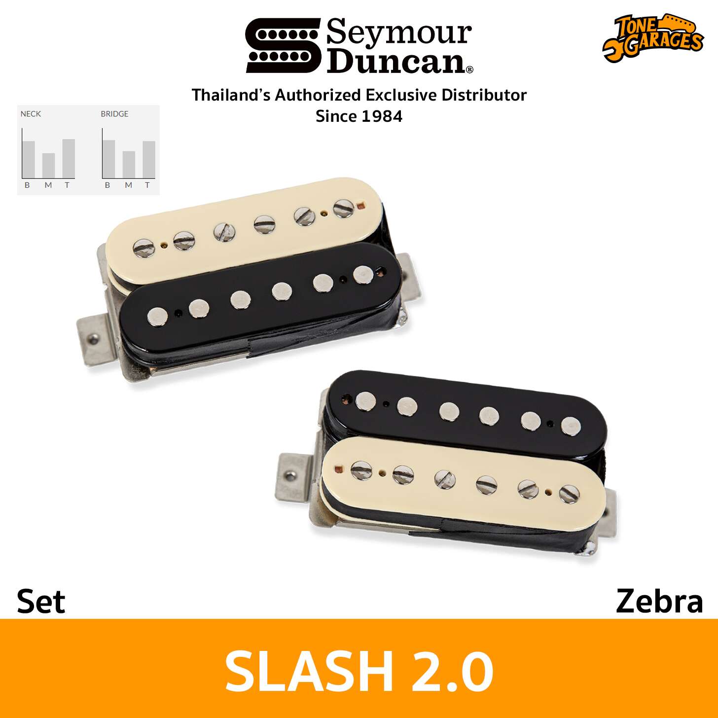 Seymour Duncan Slash 2.0 Pickups Humbucker Set – Tone Garages