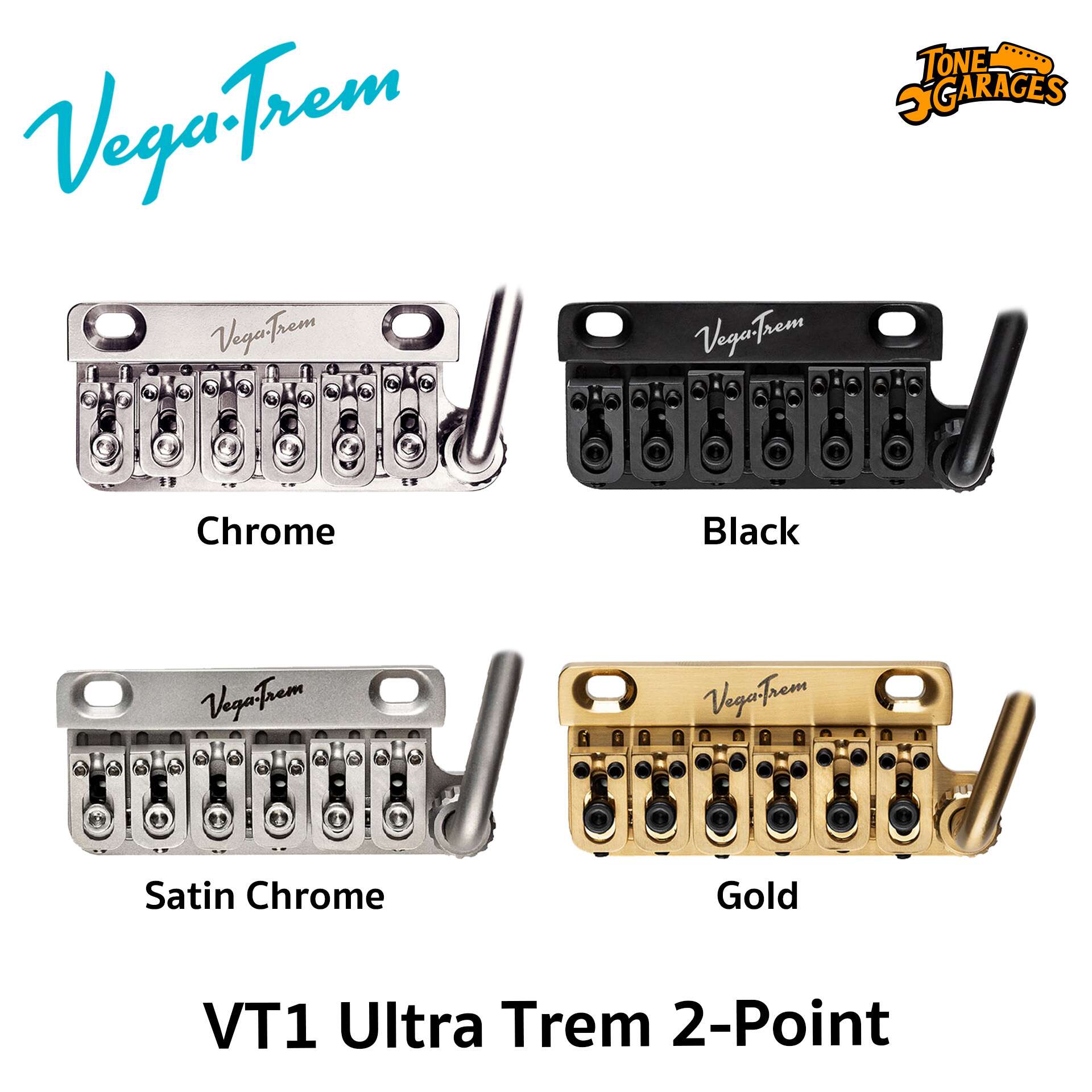 VegaTrem VT1 Ultra Trem 2-points Tremolo – Tone Garages