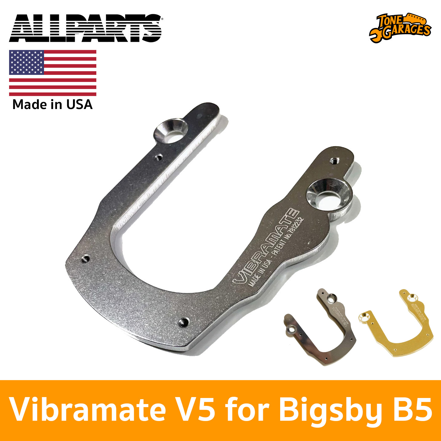 Allparts TP-3740 Vibramate V5 for Bigsby B5 Standard V5 Mounting