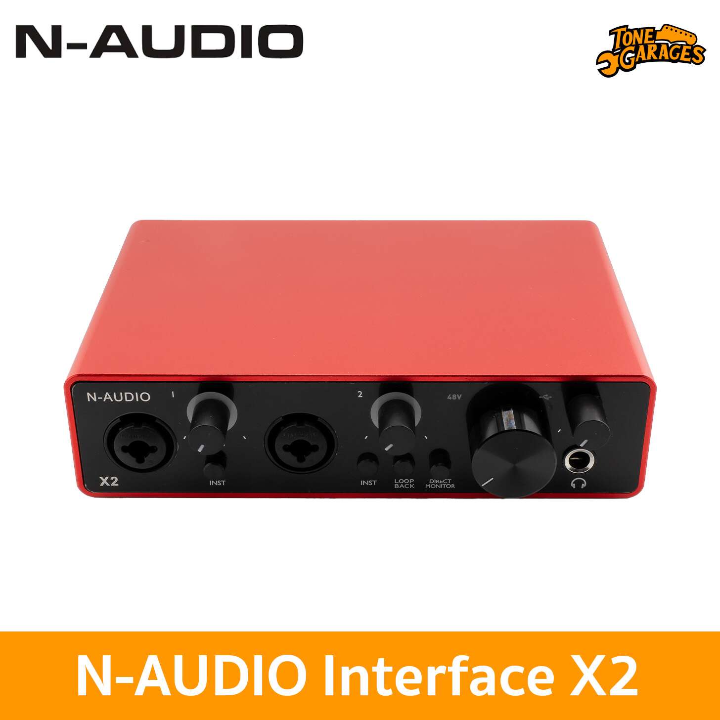 N-AUDIO X2 The Essential Audio Interface – Tone Garages