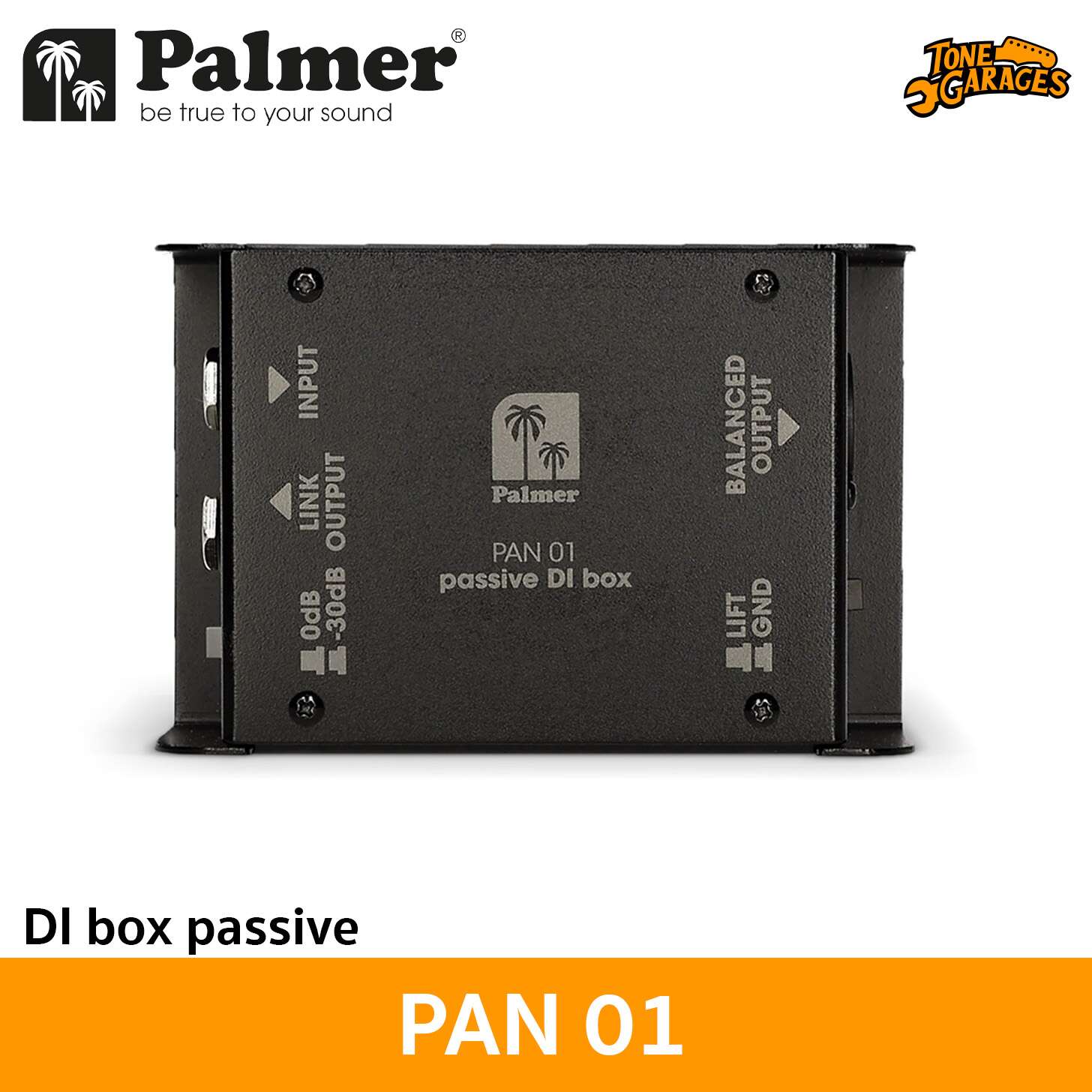Palmer PAN 01 DI box passive – Tone Garages