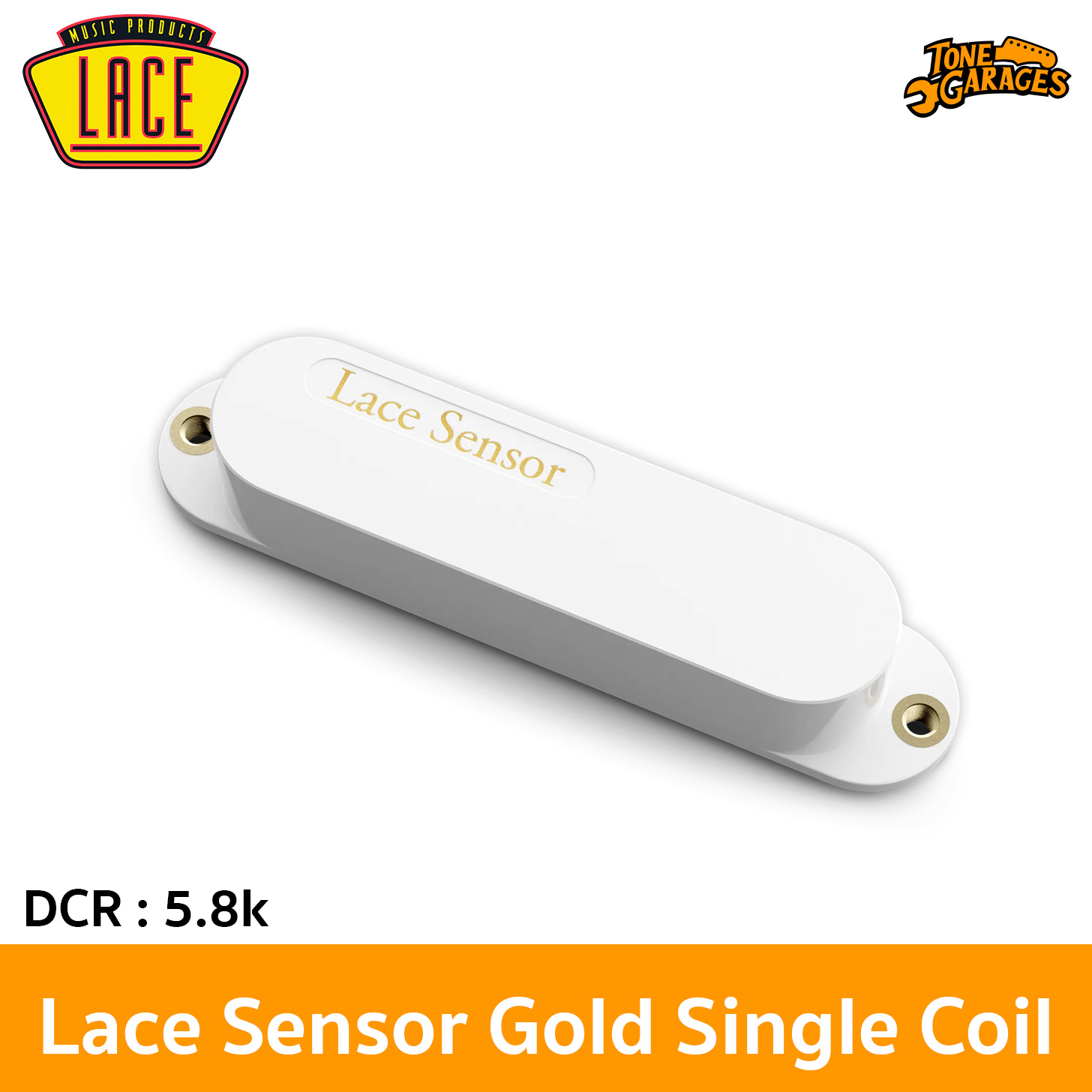 Lace Music Lace Sensor Gold Single Coil Pickup – Tone Garages