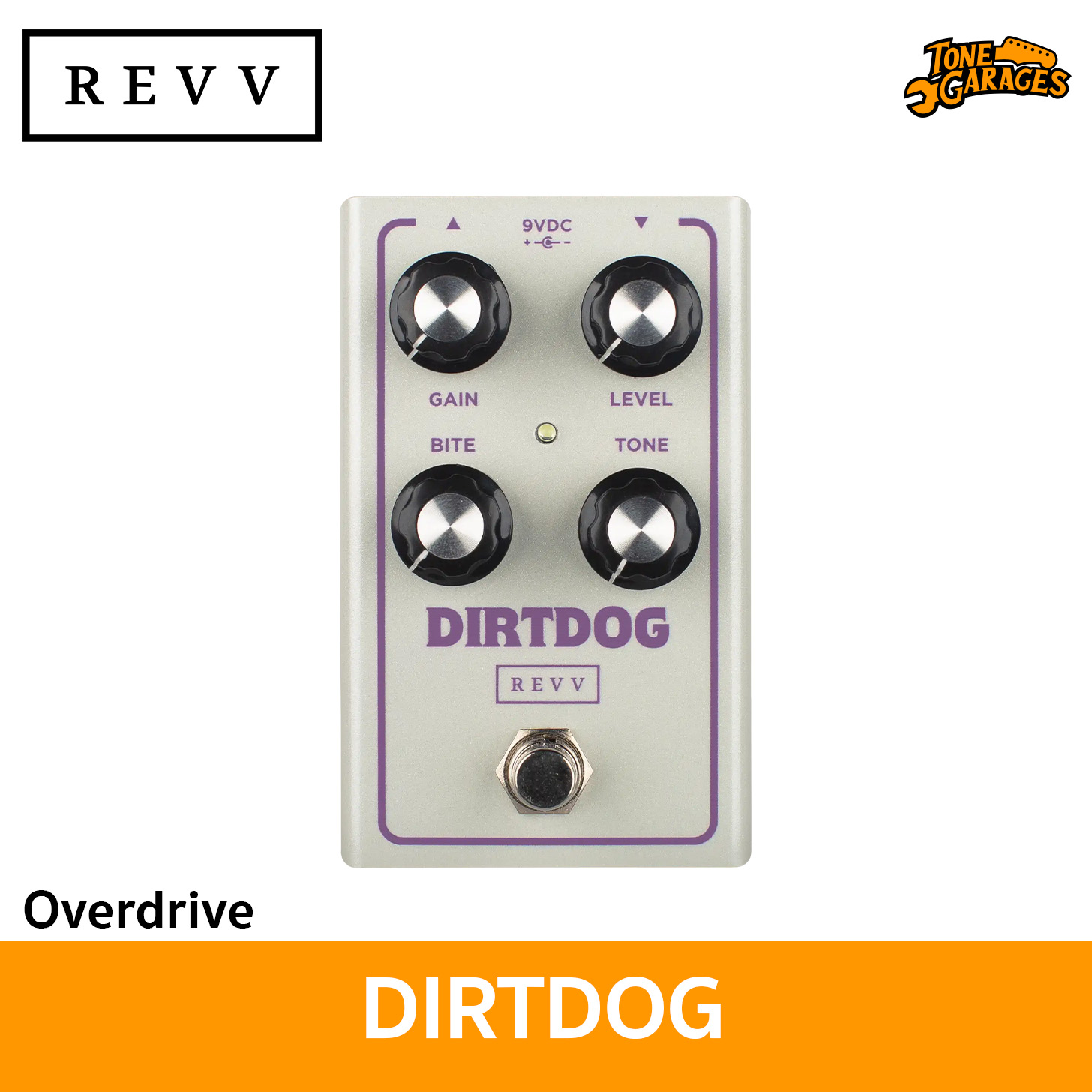 REVV Dirtdog Overdrive Pedal เอฟเฟคกีต้าร์ Made in Canada – Tone