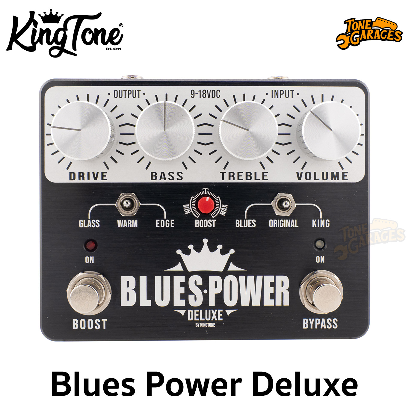 Kingtone Blues Power Deluxe Overdrive เอฟเฟคกีต้าร์ Made in USA